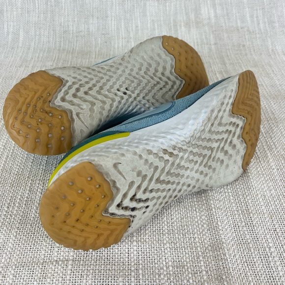 Nike Epic React Flyknit 2 (GS) Big Kids' Running Shoes Aviator Grey - US 4.5Y - Picture 5 of 7